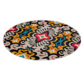 Bandana print:  Paisley Silk. Snijplank (Hoek)