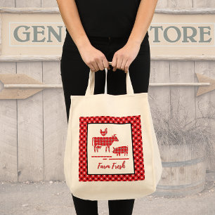 Bandana Print Tote Bag