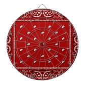 Bandana Red Dartboard Dartbord (Voorkant)