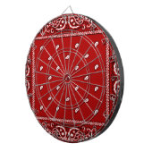 Bandana Red Dartboard Dartbord (Voorkant Rechts)
