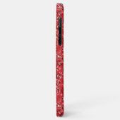 Bandana Red Paisley Case-Mate iPhone Case (Achterkant/links)