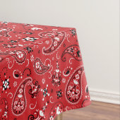 Bandana Red Paisley Tafelkleed (Voorbeeld)
