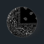 Bandana Ronde Button 5,7 Cm<br><div class="desc">De speld/de knoop van de bandana zijn groot voor omhoog het kleden van sleutelkoorden,  rugzakken en meer.  Grijp een bos voor kousstuffers en giften.</div>