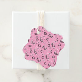 Bandana Roze Blauw Twee Tone Baby Girl Boy Fun Bedankjes Labels