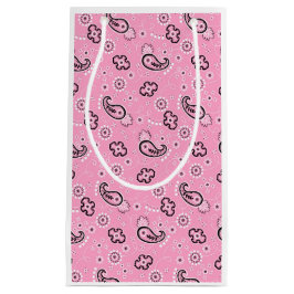 Bandana roze Pattern Retro Valentijn Love Modern Klein Cadeauzakje