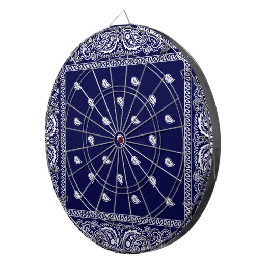 Bandana True Blue Dartbord (Voorkant Rechts)