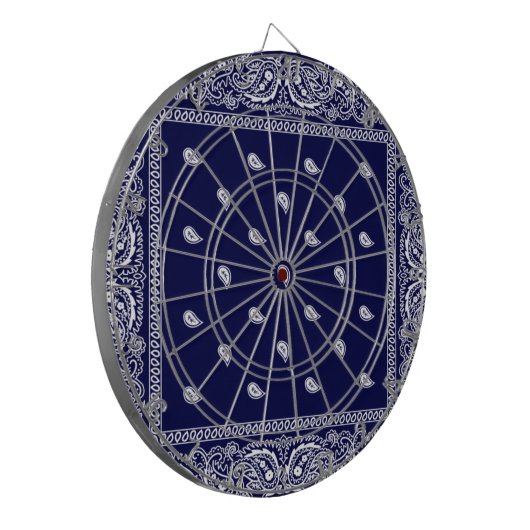 Bandana True Blue Dartbord (Voorkant Links)