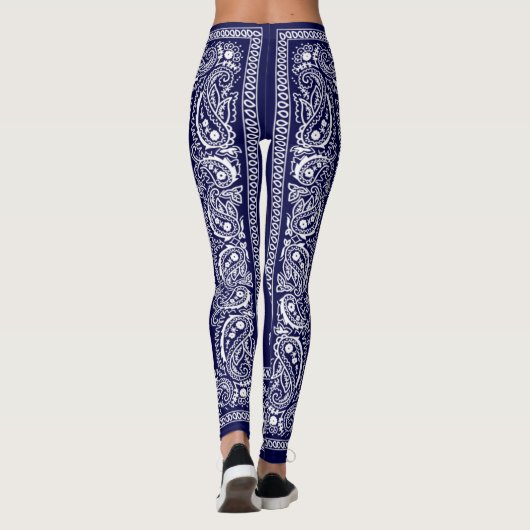 Bandana True Blue Leggings (Achterkant)