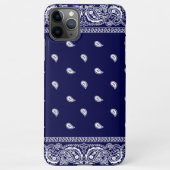 Bandana True Blue Phone Case iPhone Hoesje (Achterkant)