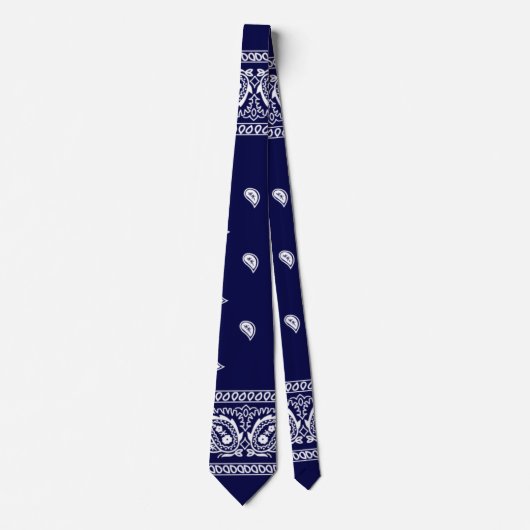 Bandana True Blue Stropdas (Voorkant)