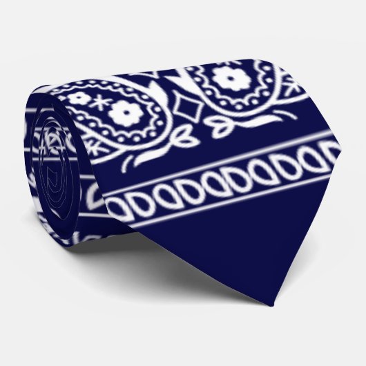Bandana True Blue Stropdas (Opgerold)