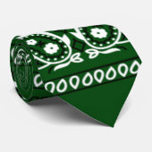 Bandana True Green Tie Stropdas (Opgerold)