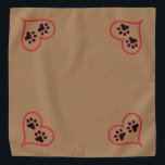 Bandana voor uw huisdier<br><div class="desc">Geef je huisdier wat liefde,  een hart op hun bandana</div>