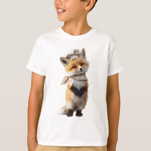 Bandana Vos met Zonnehoed Kids T-shirt