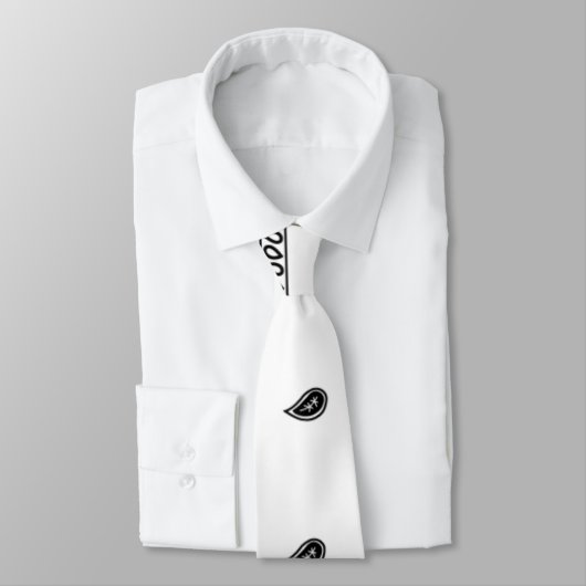 Bandana White Stropdas (Gebonden)