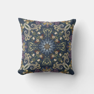 Bandanna met kleurrijke paisley naadloos patroon kussen