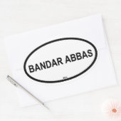 BANDAR ABBAS OVALE STICKER (Envelop)