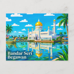 Bandar Seri Begawan Brunei Briefkaart