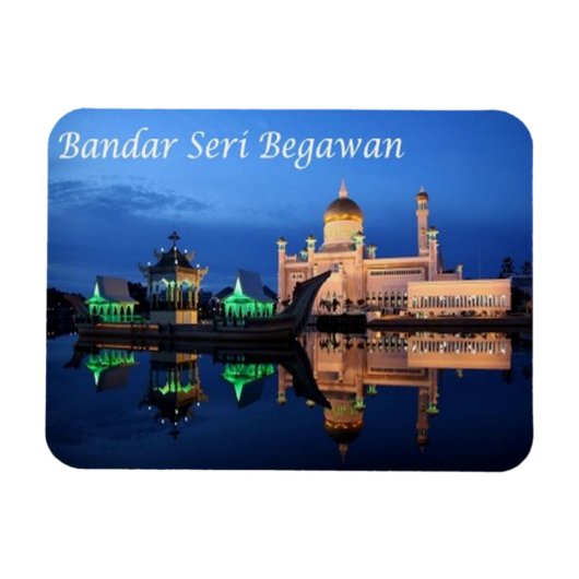 Bandar Seri Bergawan - Magneet (Horizontaal)