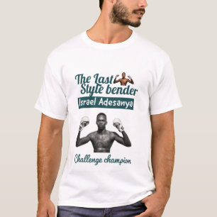 Bandar-stijl Israel Adesanya T-shirt