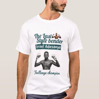 Bandar-stijl Israel Adesanya T-shirt