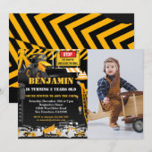 Bandbouwschaftellen Verjaardag Foto Kaart (Voorkant / Achterkant)