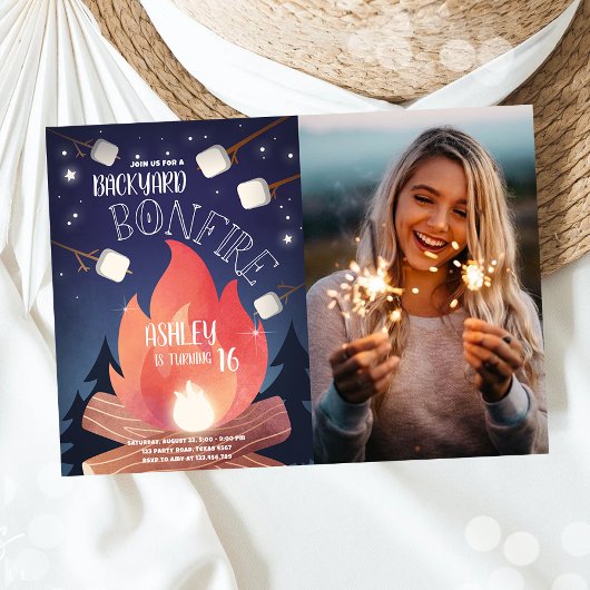 Bandbrand Camping Outdoor Birthday Kaart