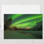 Banded Aurora Briefpapier (Voorkant / Achterkant)