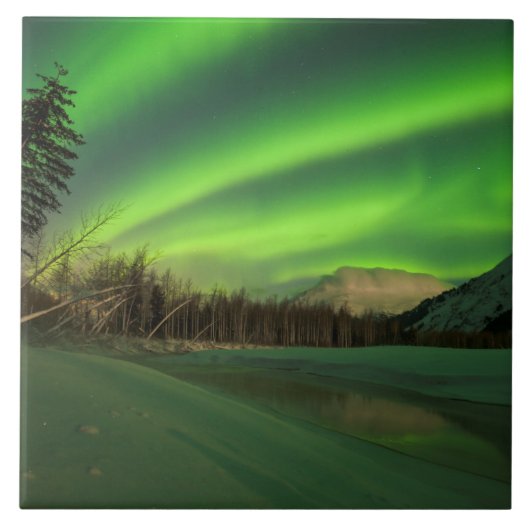 Banded Aurora Tegeltje (Voorkant)