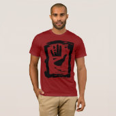 Banded-hand T-shirt (Voorkant volledig)