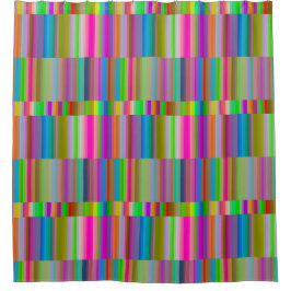 Banded Stripes Douchegordijn