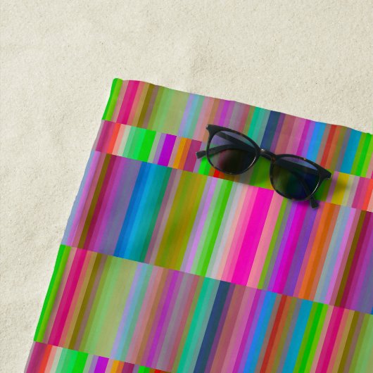 Banded Stripes  Strandlaken (In situ)