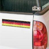 Bandeira Alemanha Envelhecida Bumpersticker (Op Truck)