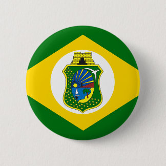Bandeira Ceará Brasil Ronde Button 5,7 Cm