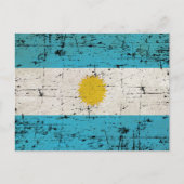Bandeira da Argentina Briefkaart (Voorkant)