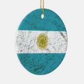 Bandeira da Argentina Keramisch Ornament (Rechts)