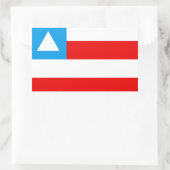 Bandeira da Bahia Brasil Rechthoekige Sticker (Tas)