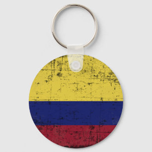 Bandeira da Colombia Sleutelhanger