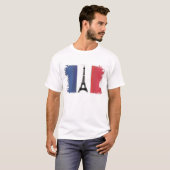 Bandeira da França T-shirt (Voorkant volledig)