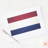 Bandeira da Holanda Rechthoekige Sticker (Envelop)