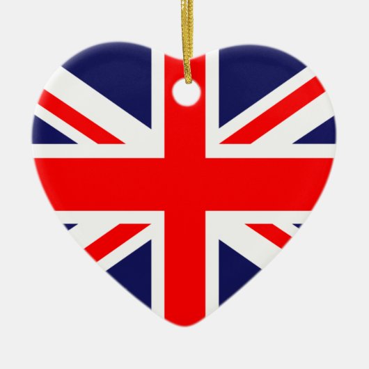 BANDEIRA DA INGLATERRA KERAMISCH ORNAMENT (Voorkant)