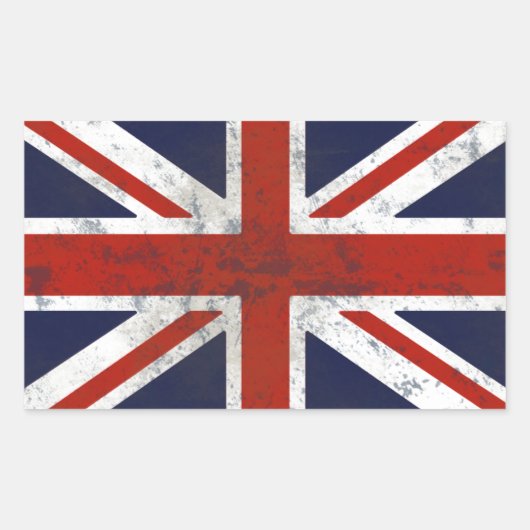 BANDEIRA DA INGLATERRA RECHTHOEKIGE STICKER (Voorkant)