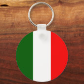 Bandeira da Itália Sleutelhanger (Voorkant)