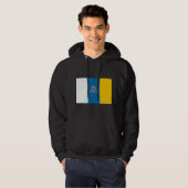 Bandeira das Ilhas Canárias Hoodie (Voorkant volledig)