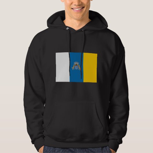 Bandeira das Ilhas Canárias Hoodie (Voorkant)