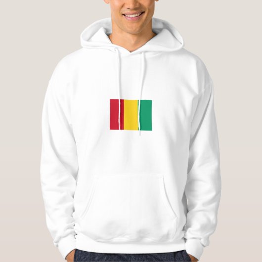Bandeira de Guiné-Conakry Hoodie (Voorkant)