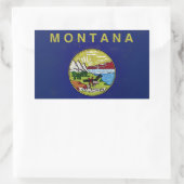 Bandeira de Montana Rechthoekige Sticker (Tas)