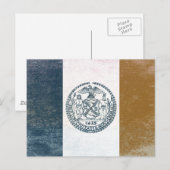 Bandeira de Nova Iorque Briefkaart (Voorkant / Achterkant)