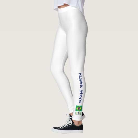 Bandeira do Brasil e Brasil Leggings (Links)