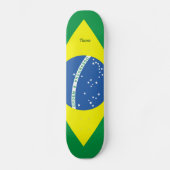 Bandeira do Brasil Persoonlijk Skateboard (Voorkant)